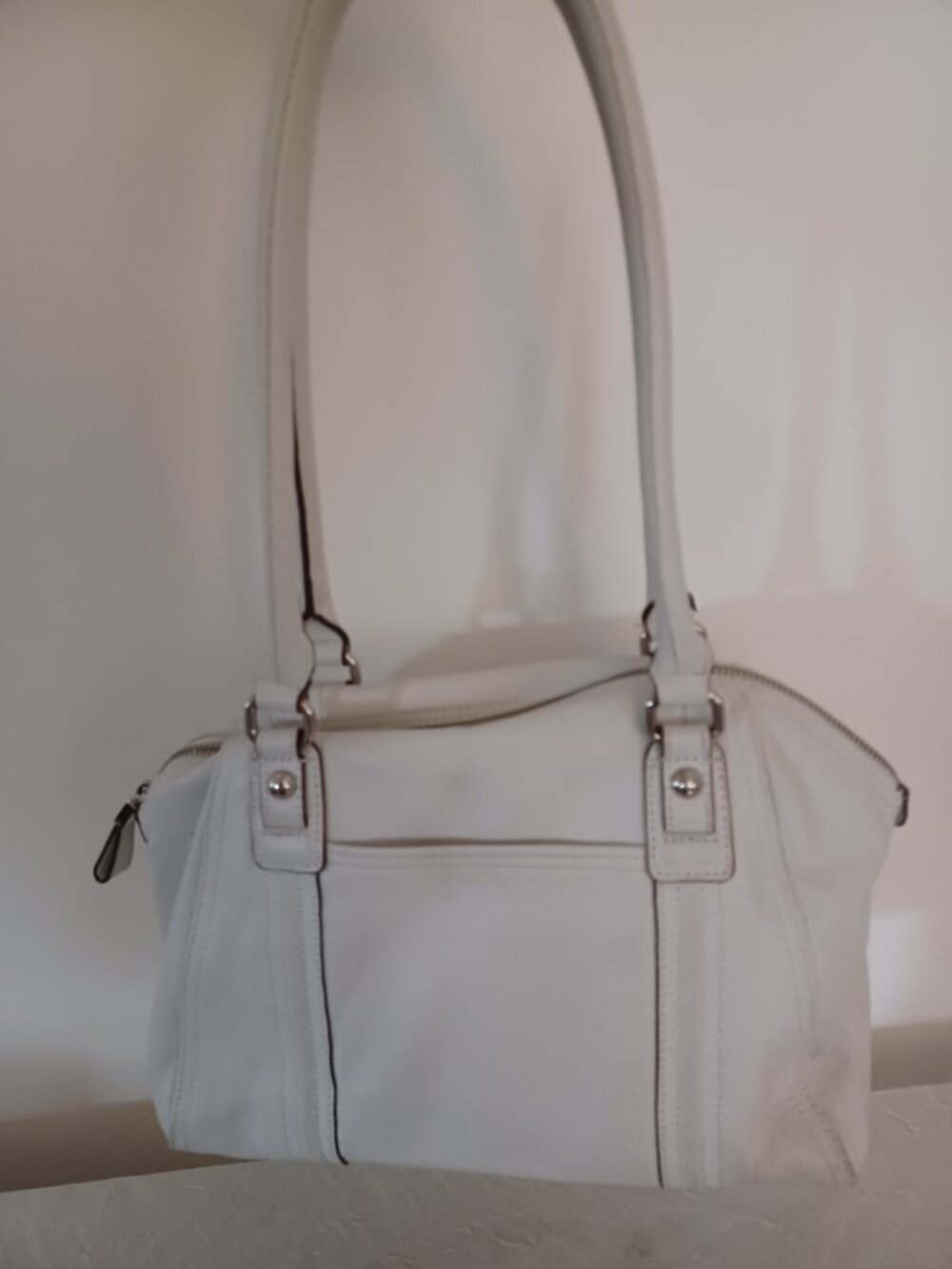 Tignanello white shoulder bag